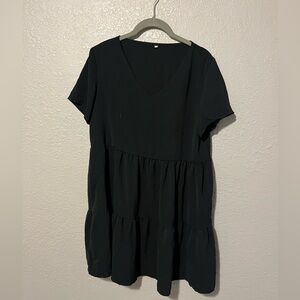 Cute Black TShirt Dress